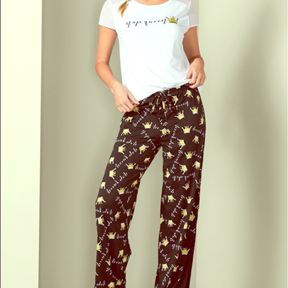 MESH DETAIL SLEEP SET